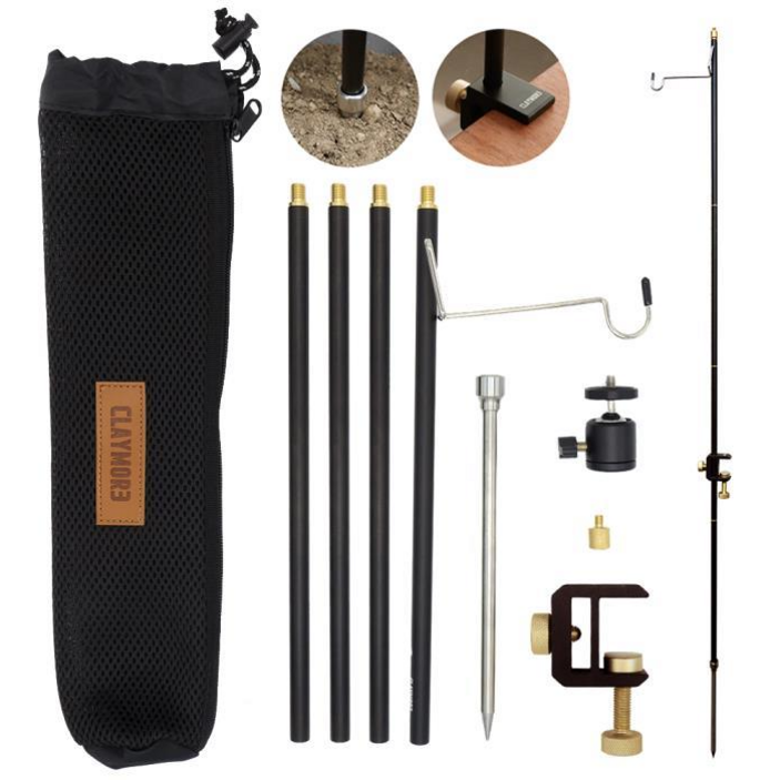 크레모아 멀티파일 드라이버 높이 조절 랜턴걸이 스탠드 4단