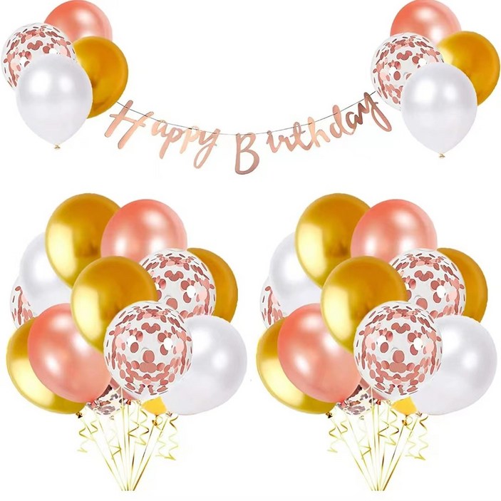 파티풍선 9종세트 다양한 웨딩 가게 축하 생일파티 장식세트 파티풍선 9종세트 다양한 웨딩 가게 축하 생일파티 장식세트