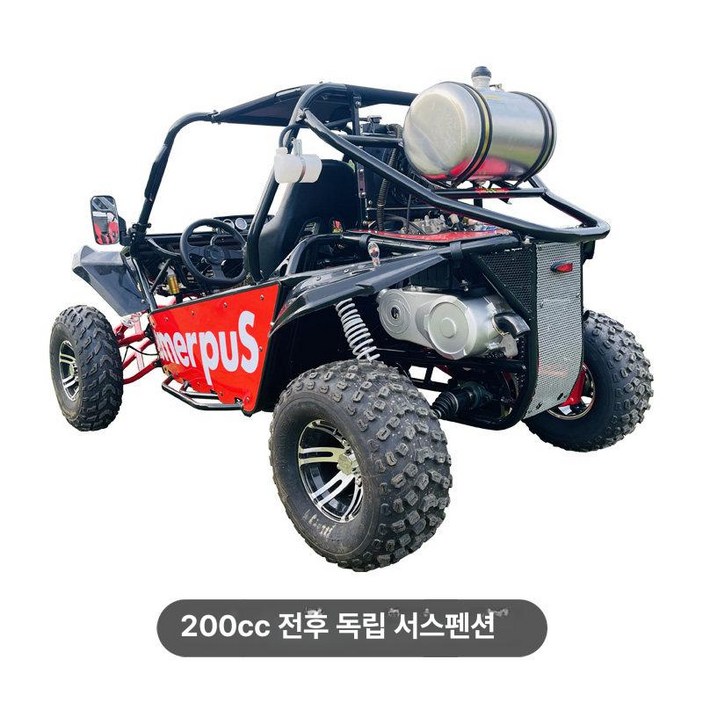 셀렉트하루 고카트 버기카 4륜 전동고카트 산악용, 레드 300cc 수냉식 독립형 서스펜션, 기본 모델명/품번