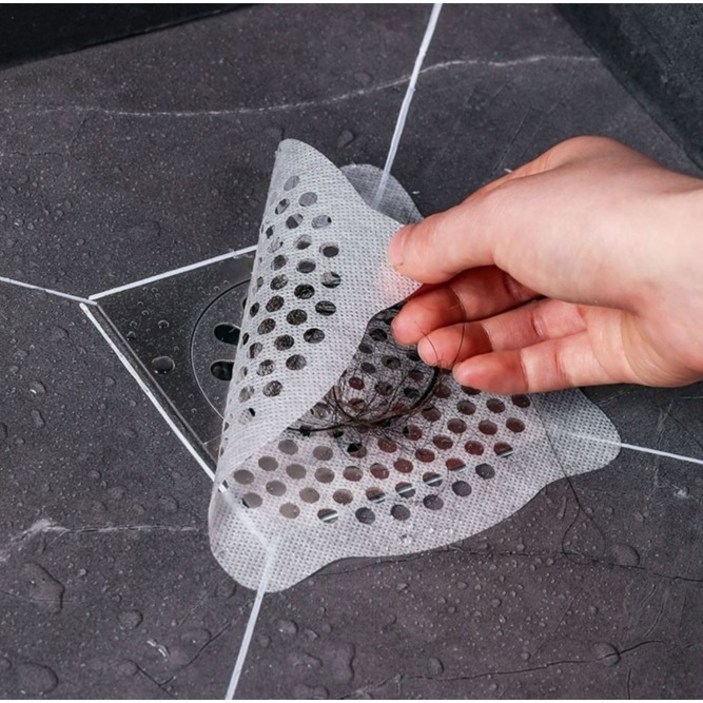 mojoo 로지 간편 욕실 배수구 머리카락 거름망 200p