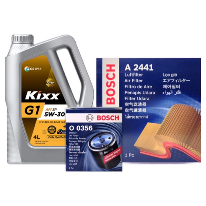 레이 (TAM) 1.0터보 가솔린 엔진오일세트 킥스 G1 5W30