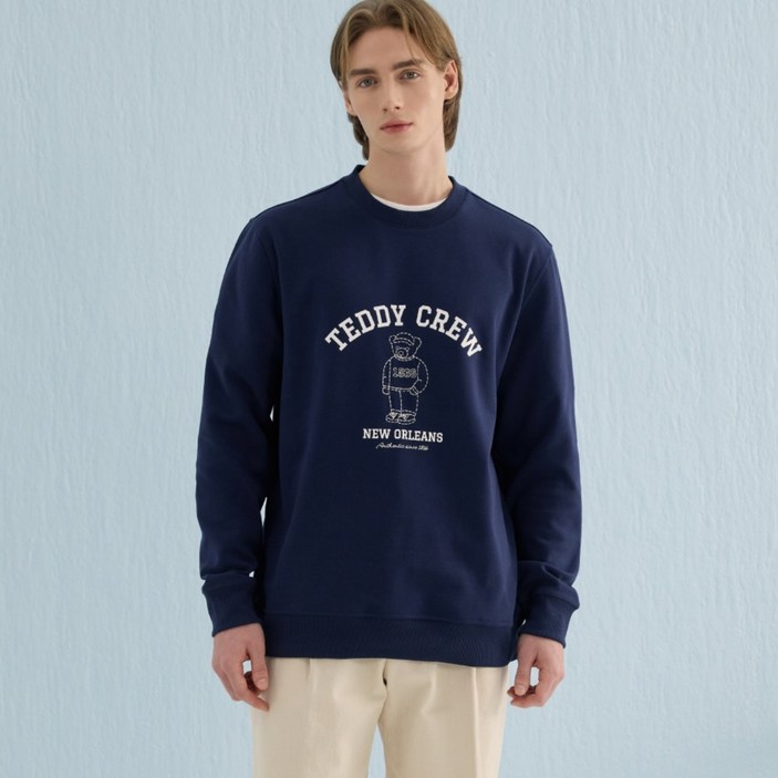 테디크루 남성 그래픽 맨투맨 3종 (T24M-3)