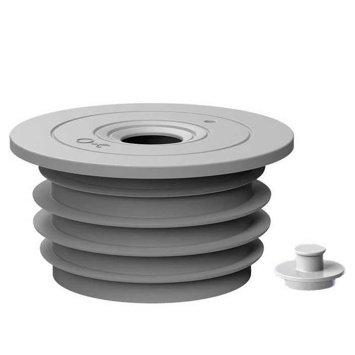 싱크대 베란다 배수구 배관 냄새 차단 실리콘 하수구트랩 40~50mm