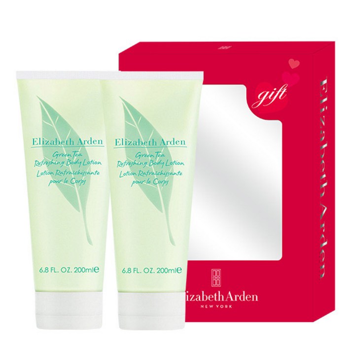 엘리자베스아덴 그린티 바디로션 세트, 200ml, 2개 엘리자베스아덴 그린티 바디로션 세트, 200ml, 2개