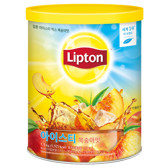 립톤 아이스티 분말 복숭아맛 립톤 아이스티 분말 복숭아맛