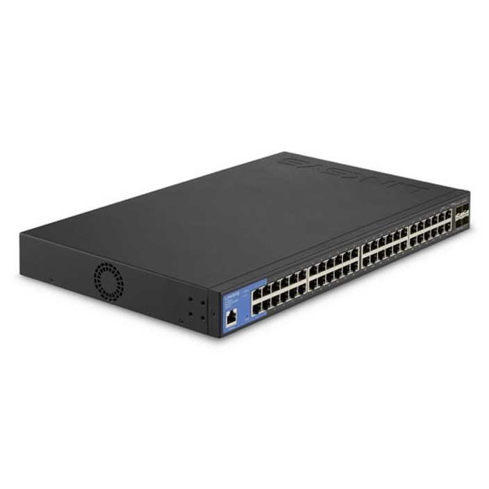 링크시스 48포트 1000Mbps 10G 4SFP 스위칭허브, 1개