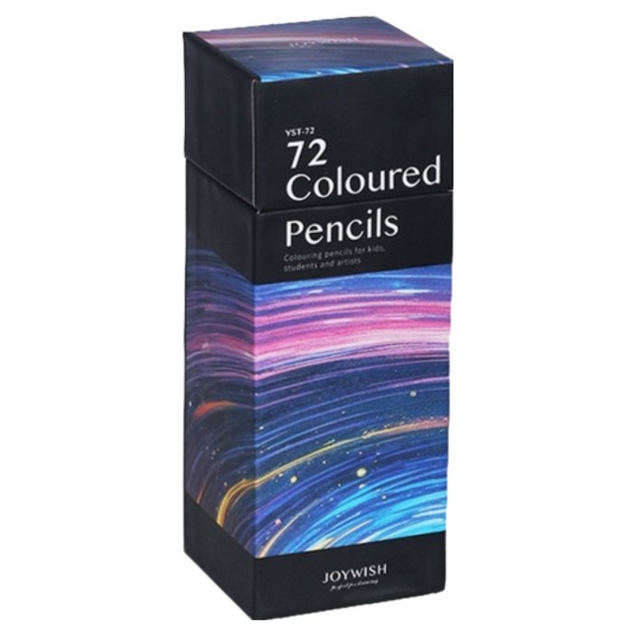 헤이조이 드로잉 고급 색연필 세트, 1세트, 72색