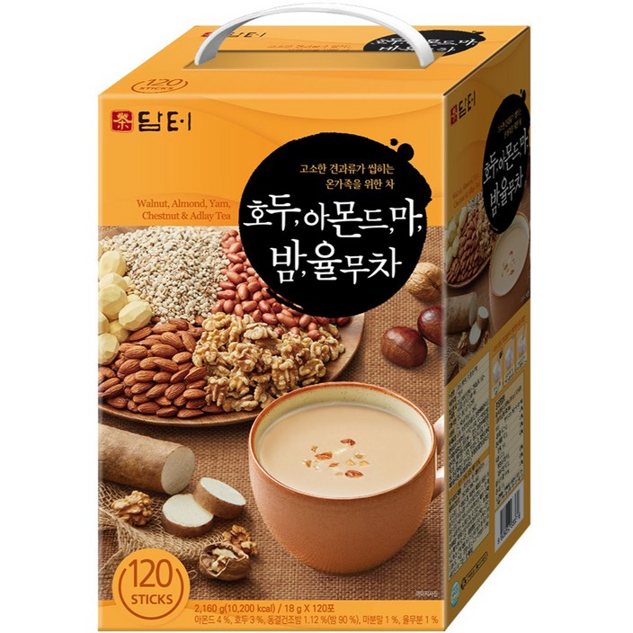 담터 호두 아몬드마 밤 율무차