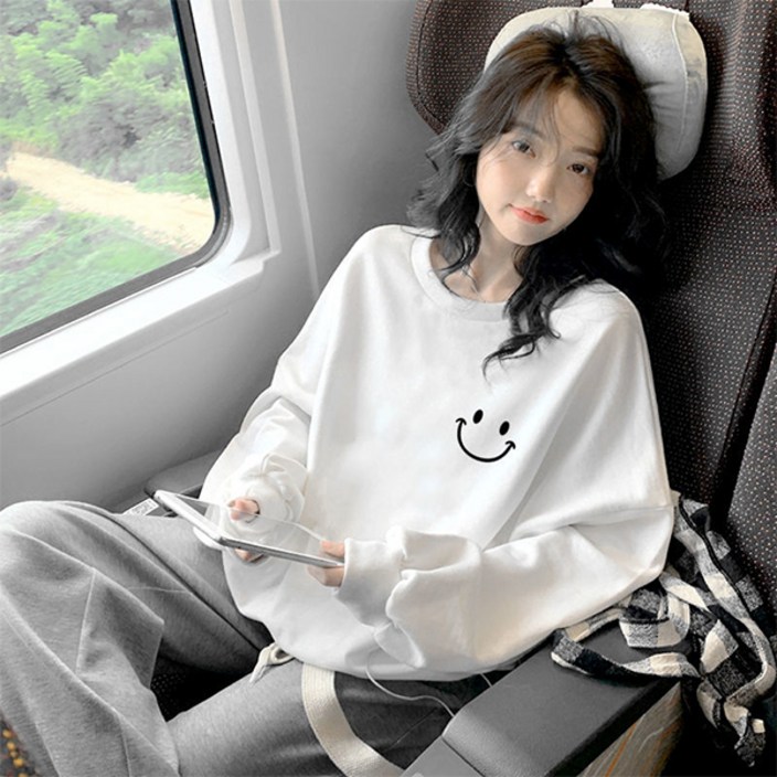 맨투맨 긴팔 티셔츠 웃음MTM 맨투맨 긴팔 티셔츠 웃음MTM