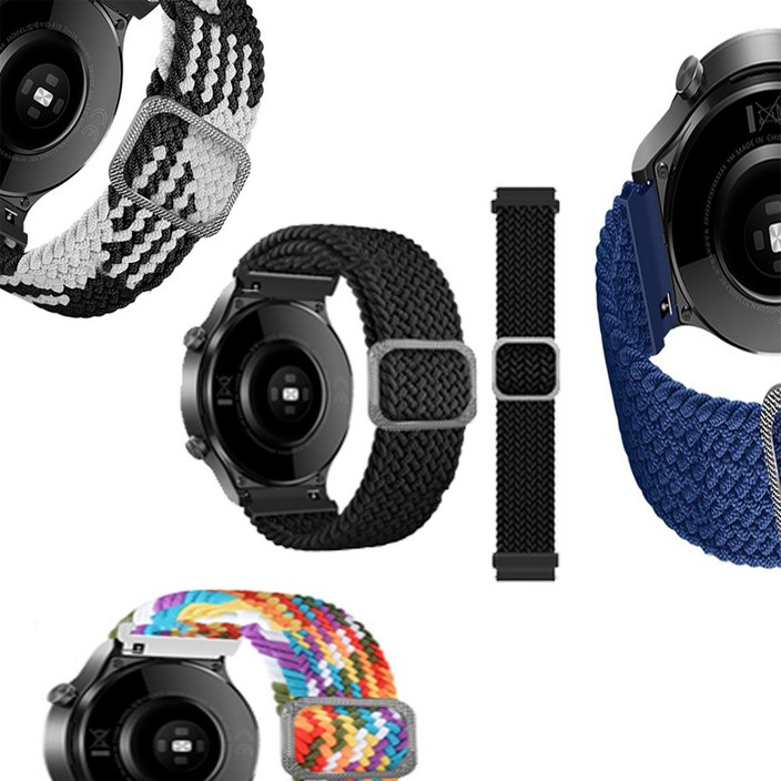 SMR930R940R950R9605 갤럭시워치6 40 44 43 47MM 솔로루프 브레이드 시계줄 스트랩 밴드