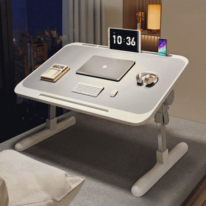 높이조절 폴딩 테이블 접이식 침대 좌식 간이 베드트레이 각도조절 책상