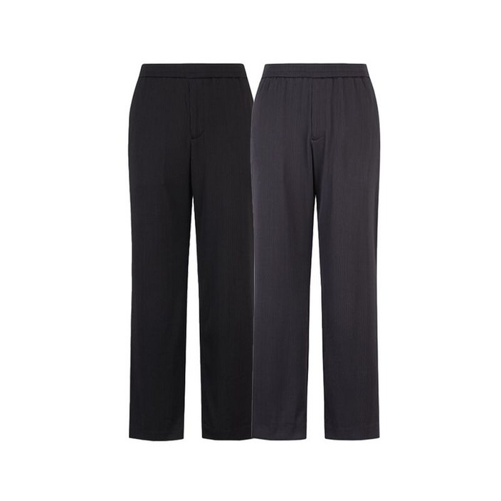 앤드지 남성 플리츠 스트레이트핏 풀밴딩 팬츠BZF3PP1201