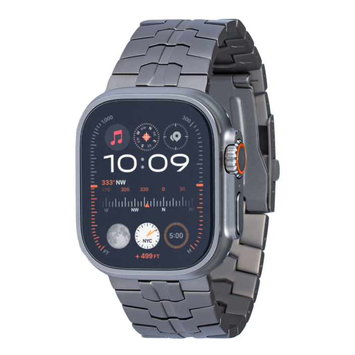 비브 애플워치 울트라 티타늄 스트랩 V1, 그레이, 1개