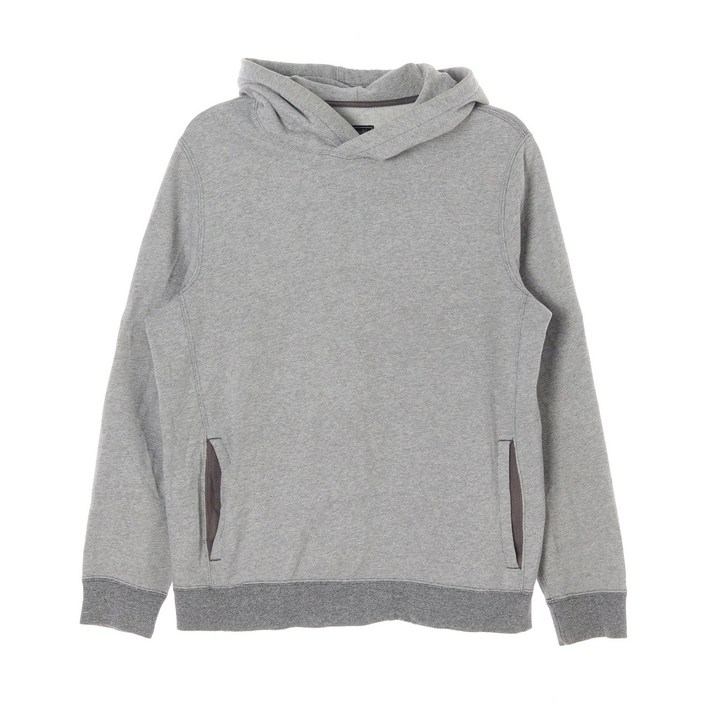 ABERCROMBIE & FITCH 아베크롬비 심플 배색 포켓 후드티 MAN-M