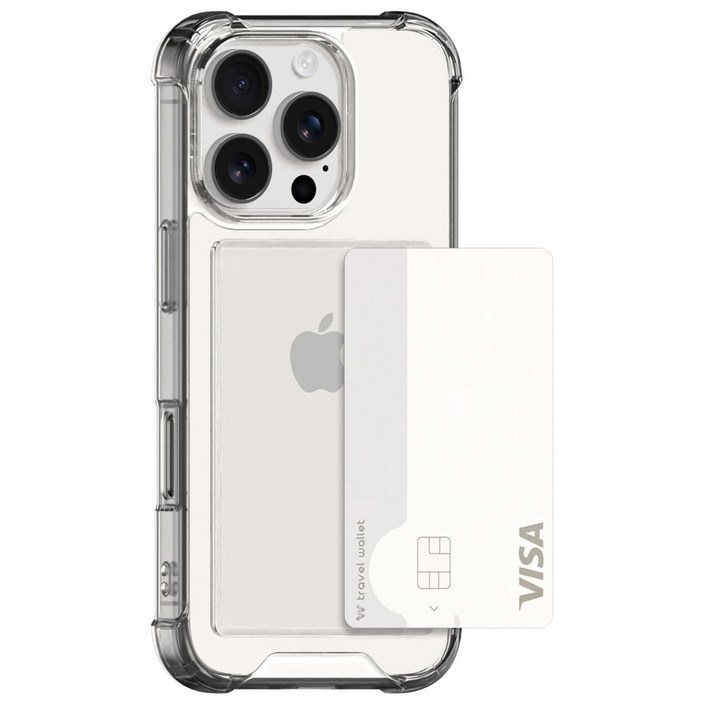 168cm 본사 카드수납 1장 클리어 케이스