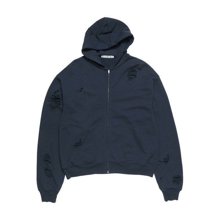 아크네 스튜디오 디스트레스드 디테일 후디