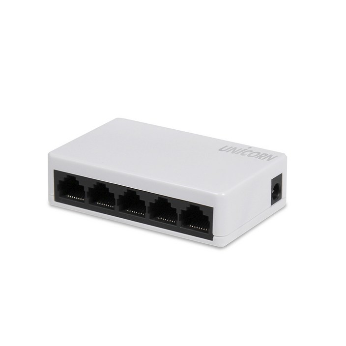 유니콘 MG-500N 5포트 광랜 스위칭허브, 1