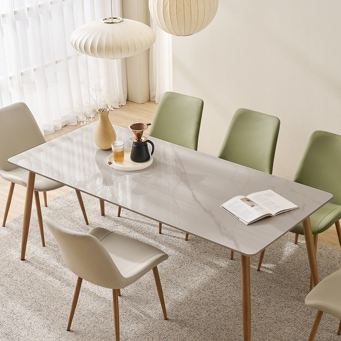 타볼라 노르딕 통세라믹 6인용 식탁 1800(의자 미포함)