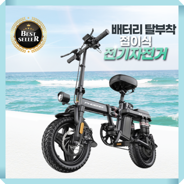 에바로 접이식 전기자전거 전동 미니 배달 소형 가성비 출퇴근 등하원 pas 성인 고출력