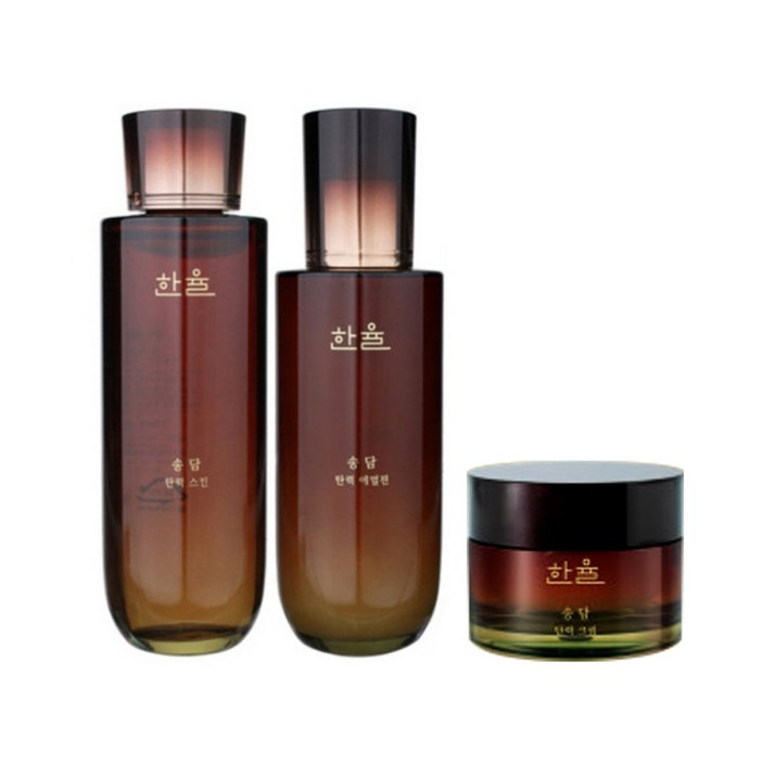 한율 송담 탄력 3종 세트(스킨 150ml+에멀젼 125ml+크림 50ml)시즌2, 1개