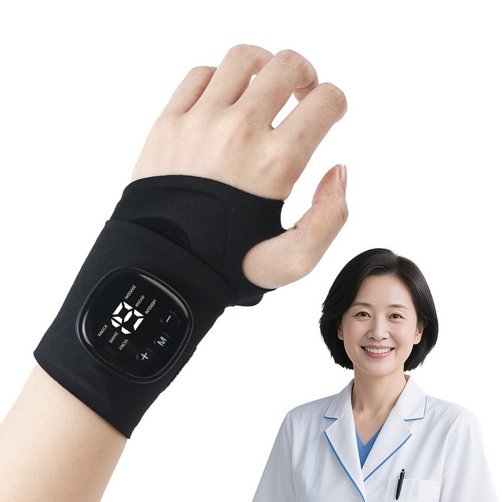 Gaayou EMS 손마사지기 저주파 손목 안마기 무선 양손용