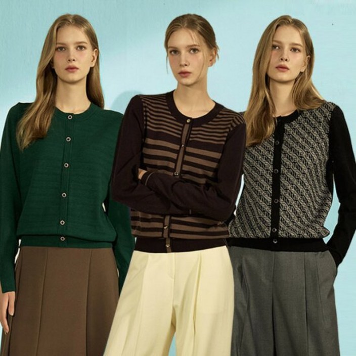 기타브랜드 홈쇼핑인기 가디건형 풀오버니트1종 605709