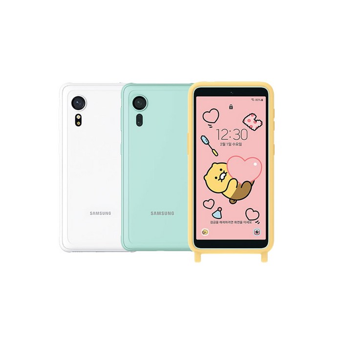 삼성전자 춘식이폰 64GB SM-G525N-UC 공기계 새제품 알뜰폰