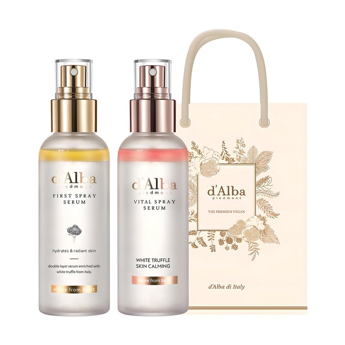 달바 화이트 트러플 퍼스트 스프레이 세럼 100ml 바이탈 스프레이 세럼 100ml 기프트백 달바 화이트 트러플 퍼스트 스프레이 세럼 100ml 바이탈 스프레이 세럼 100ml 기프트백