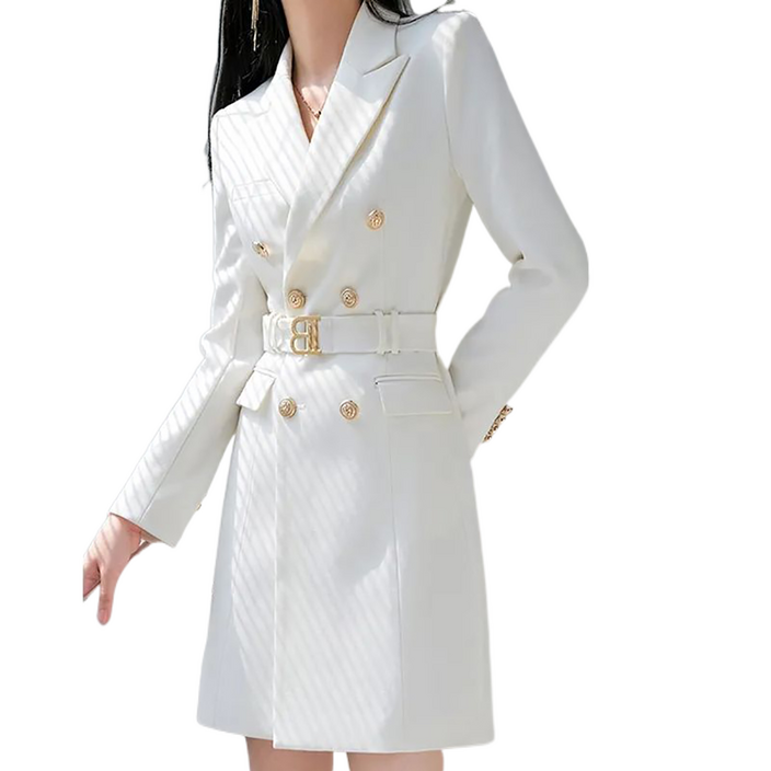 셀럽당 여성 원피스 봄가을 정장스커트 긴팔 ol풍 오피스룩 스커트 S02822