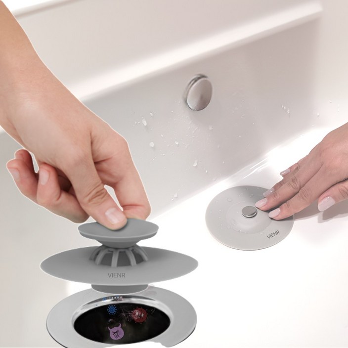 VIENR 깔끔한생활 세면대 냄새 트랩 물마개