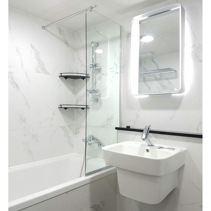 [안전강화유리/당일발송] A6마트 욕실파티션 55종 모음 DIY 쉬운설치 샤워부스