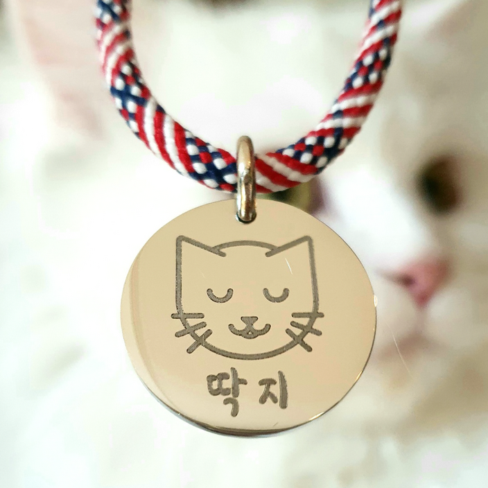 일러스트 써지컬 고양이 이름표 인식표 써지컬 목걸이 일러스트 써지컬 고양이 이름표 인식표 써지컬 목걸이