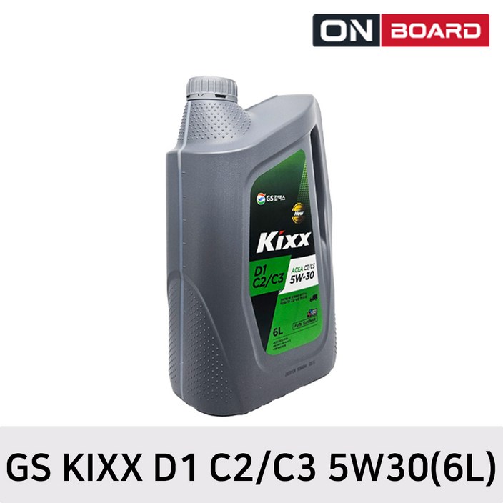 GS칼텍스 킥스 KIXX D1 C2/C3 디젤엔진오일 5W30 6L, 6L, 1개, 단일상품