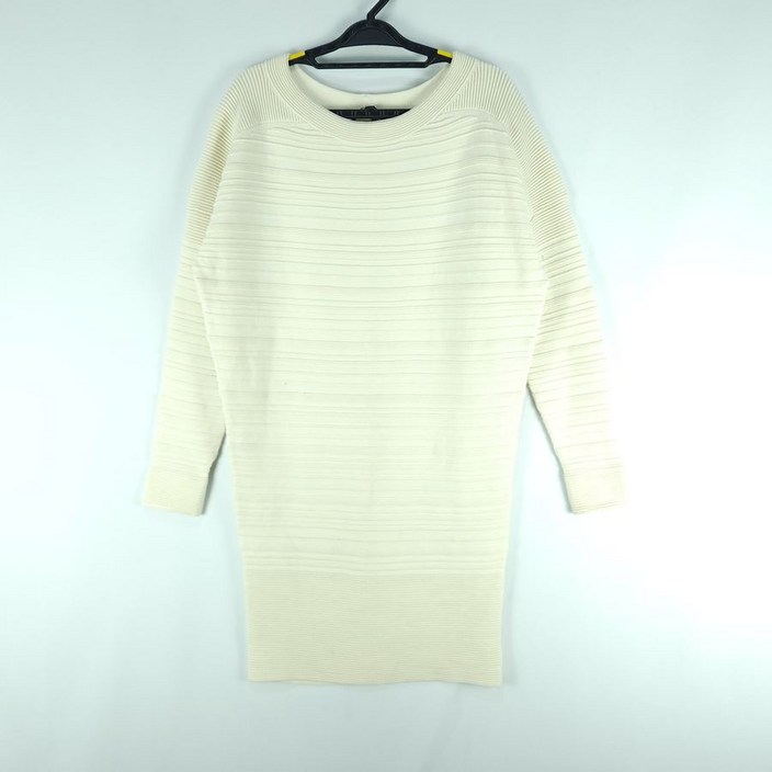 빈티지프렌 여1마쥬maje 아이보리 가오리핏 니트 원피스