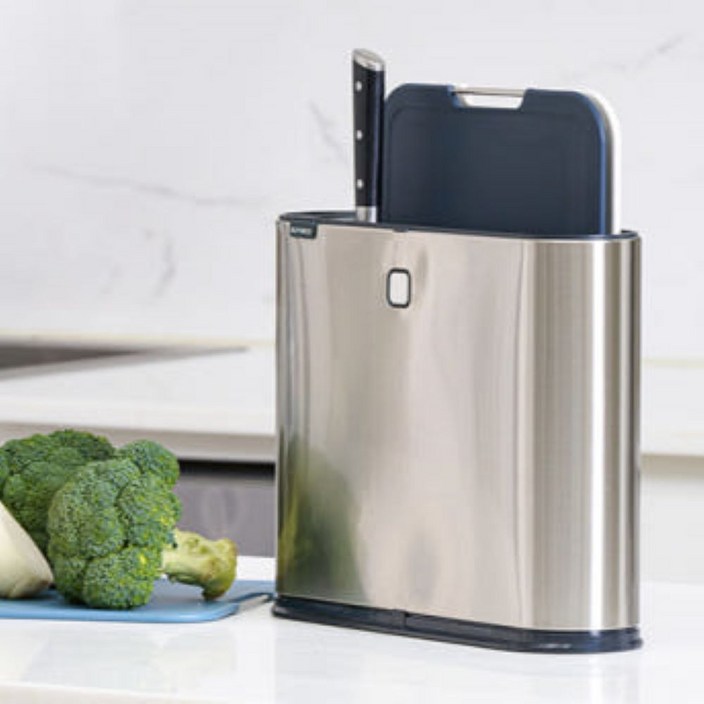 엘페코 무선 UV 듀얼램프 칼도마 살균기+도마3종세트 EP2406-10