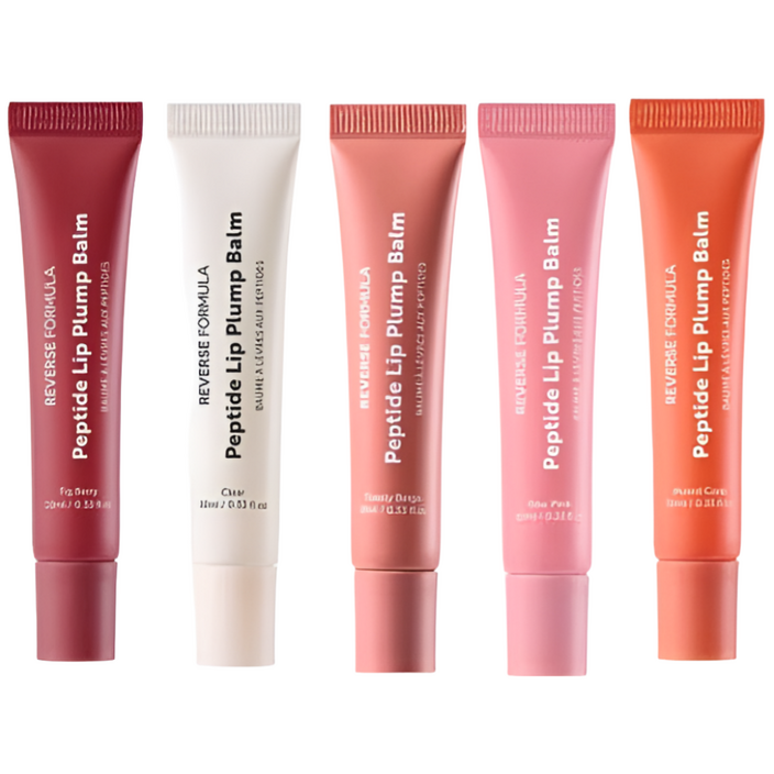본사 출고 정품 리버스포뮬러 펩타이드 립 플럼프 밤 5Color 택1 볼륨립밤 에이징케어립밤 세련된 투명발색 끈적인No주름부각No, 1개, Raw Pink 로핑크 뮤트핑크