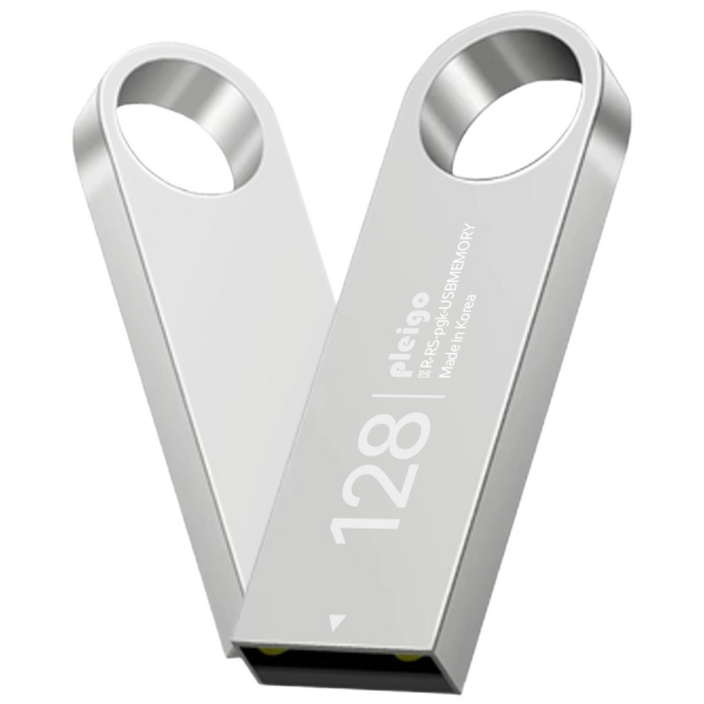 플레이고 P52 메탈 USB메모리 4GB~128GB [레이저 각인 무료], 1개, 4GB