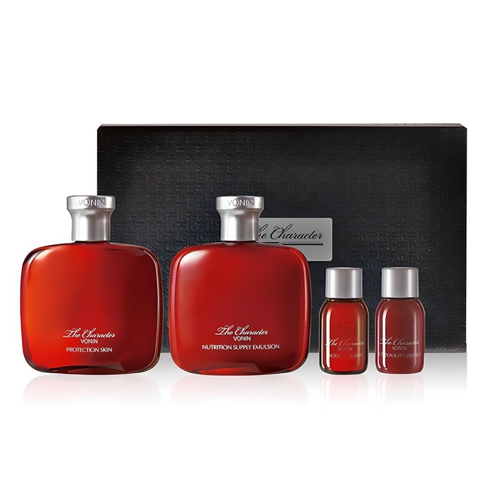 보닌 남성용 더 캐릭터 기초 2종스킨 140ml 에멀전 140ml