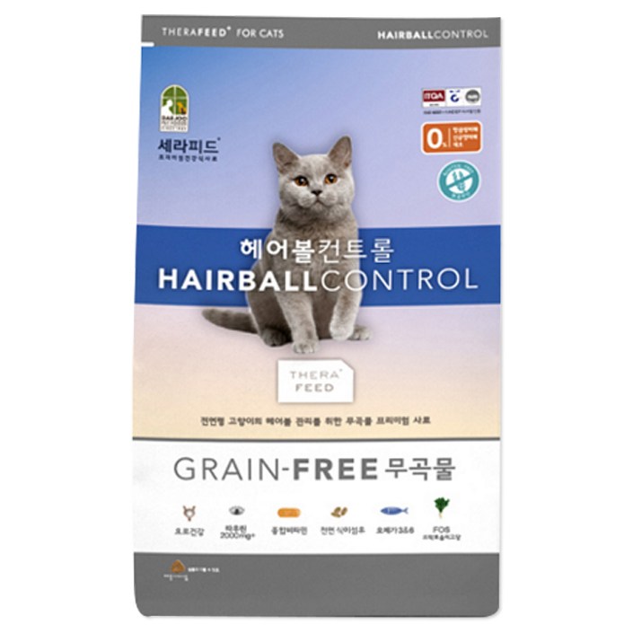 캐츠랑 세라피드 헤어볼컨트롤 사료