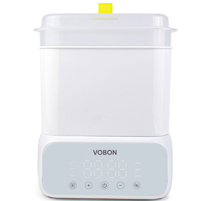 보본 맘마 스테인레스 열탕 젖병소독기 VBBS800W, 화이트, VBBS800W