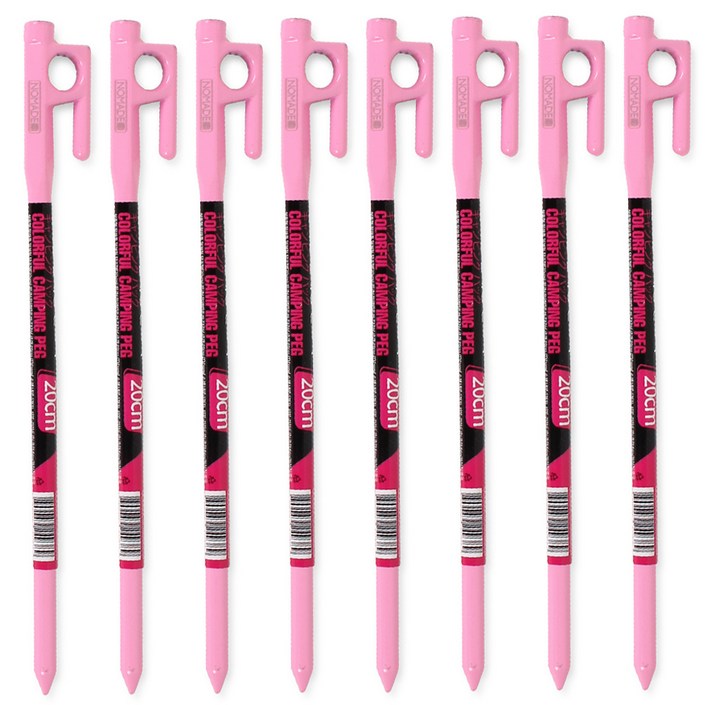 노마드 텐트용 단조팩 일체형 핑크