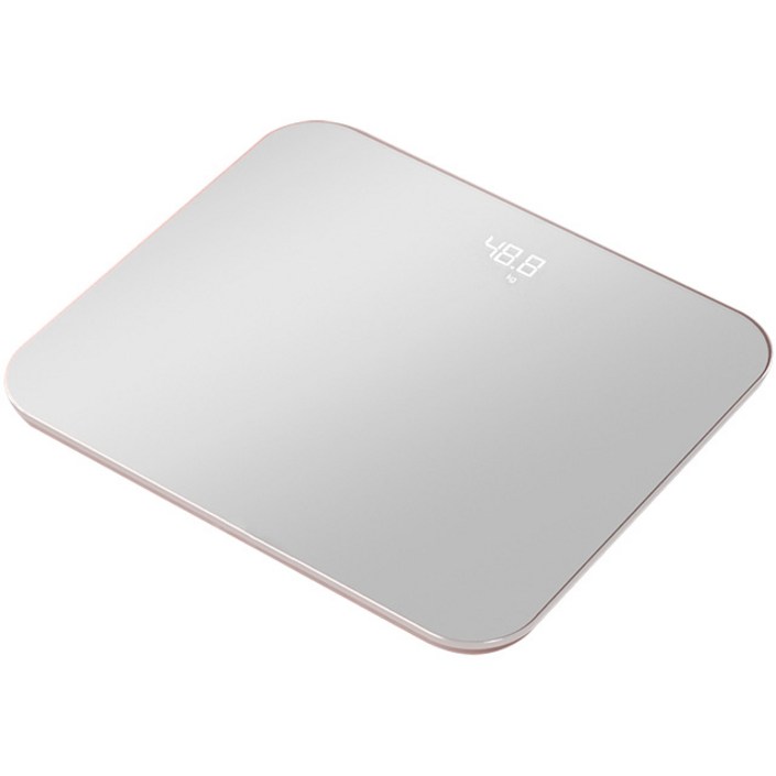 메이스 모던 가정용 스마트 디지털 LED 체중계, 심플 화이트, 단일상품