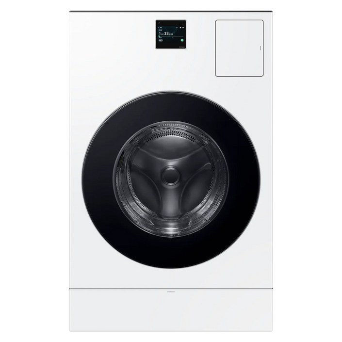 10 환급가전 삼성전자 Bespoke AI LCD 콤보 세탁기 109.2mm WD80F25CHW 25kg15kg 방문설치