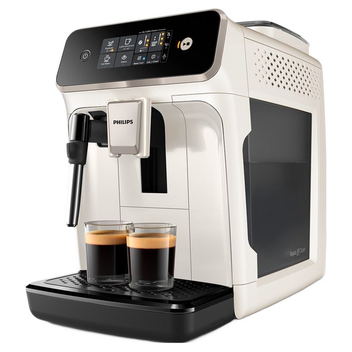 필립스 1200 전자동 에스프레소 커피머신 + 밀크 스팀봉, EP1221/69, 샌드