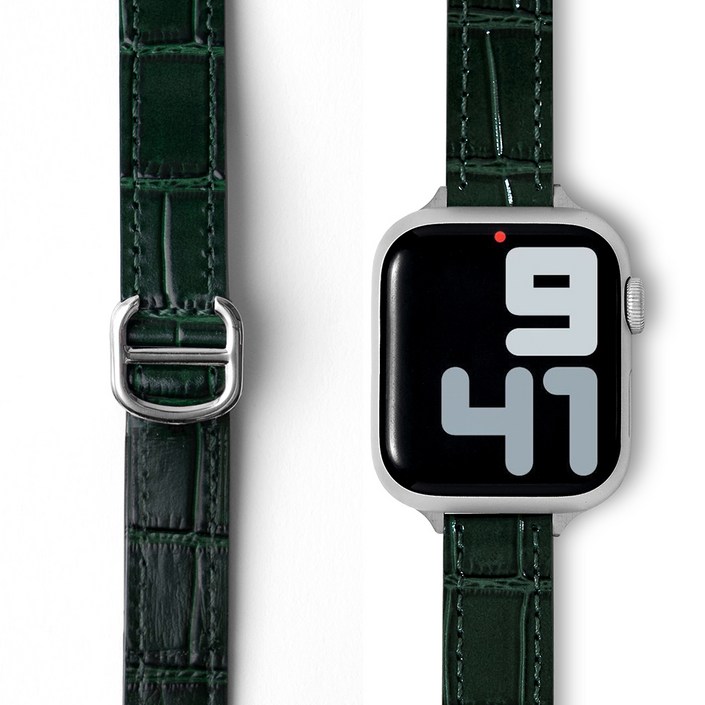 애플워치 호환 디버클 슬림 가죽 스트랩