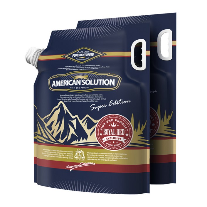 아메리칸솔루션 벤토나이트 고양이 모래