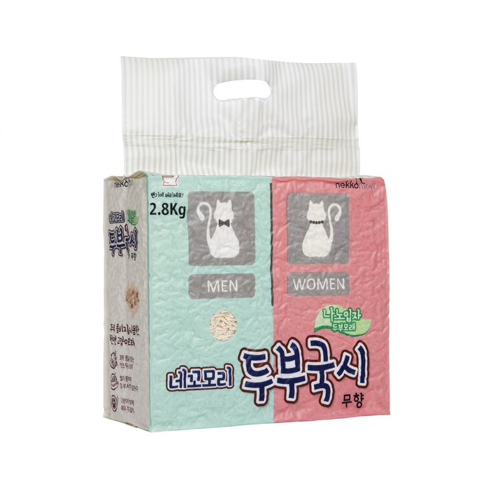 네꼬모리 두부국시 나노입자 고양이모래 무향 네꼬모리 두부국시 나노입자 고양이모래 무향