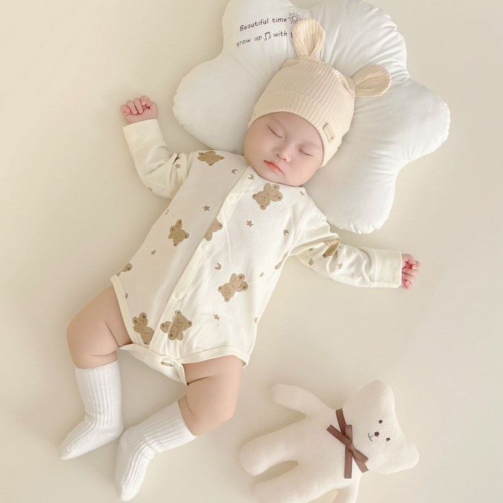 스타도어 유아용 포근 데일리 긴팔 바디수트