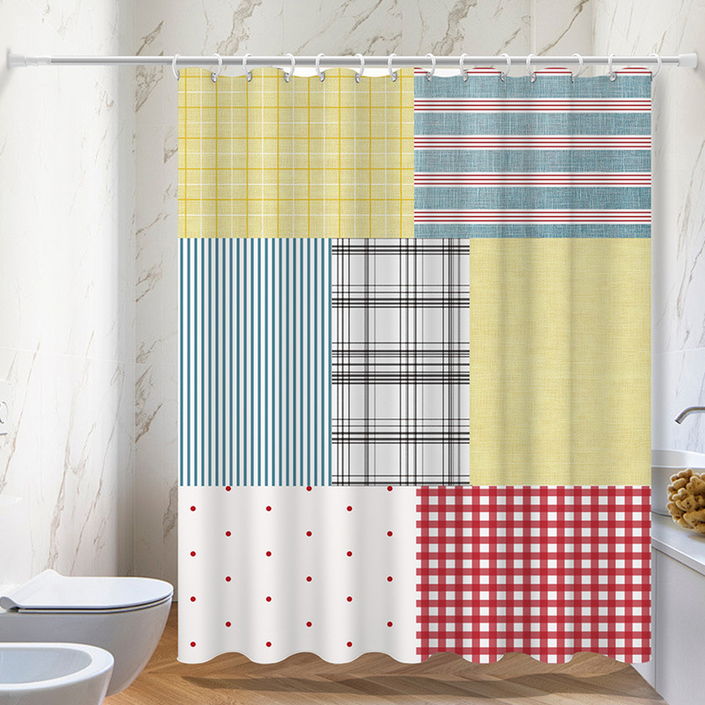 코다치프  방수 칸막이 샤워커튼