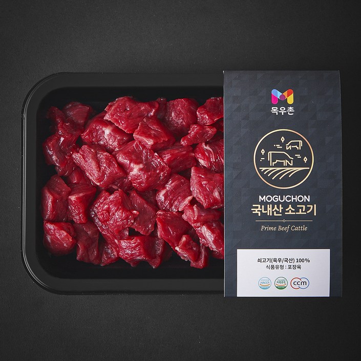 목우촌 국내산 양지 세절 소고기 국거리용 (냉장), 300g, 1개